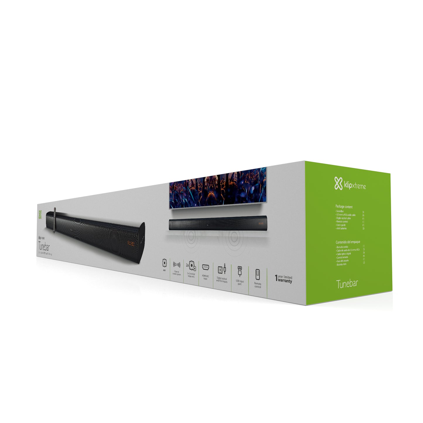 BARRA DE SONIDO KLIP XTREME KSB-00A - 60W