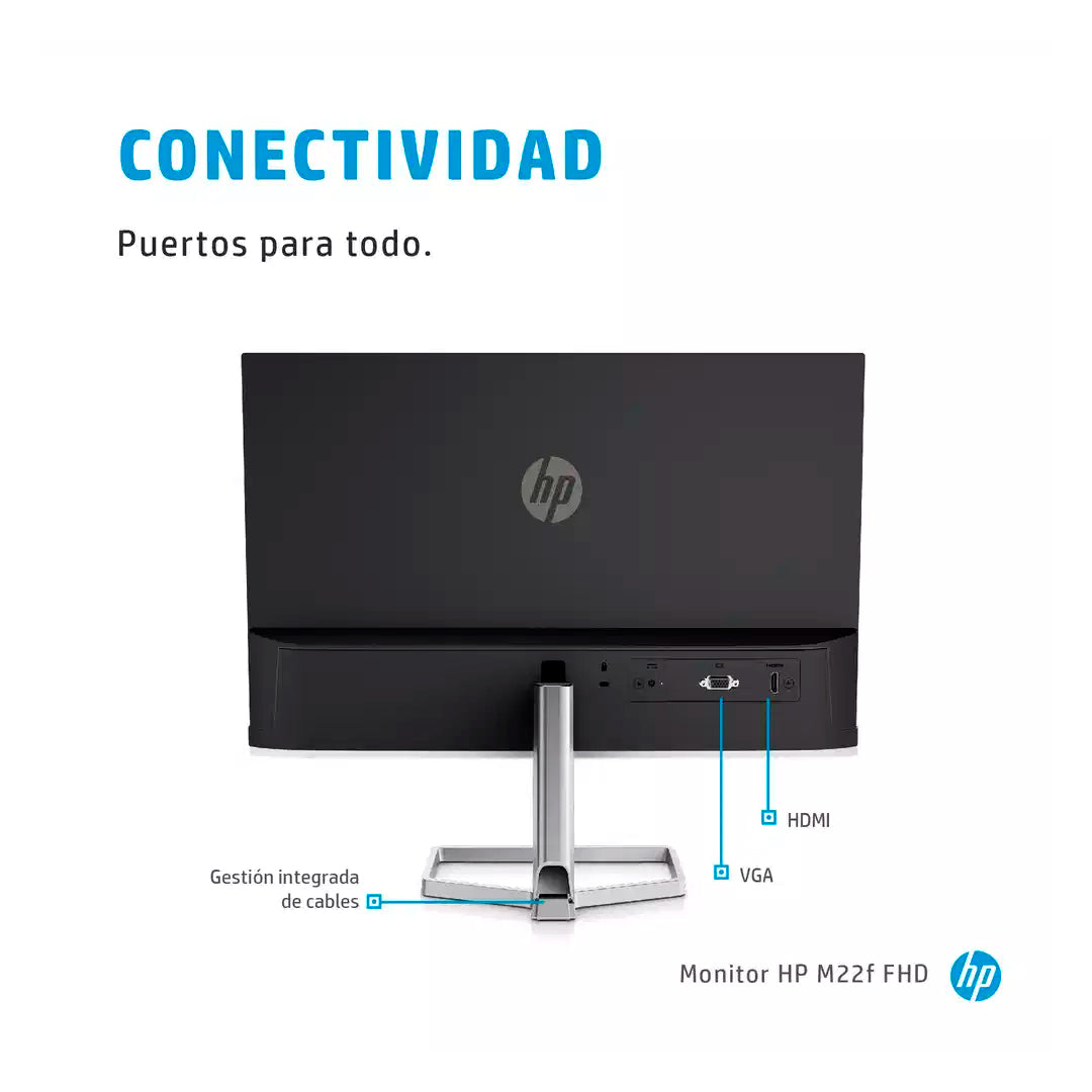 MONITOR HP M22F FHD DE 21.5"