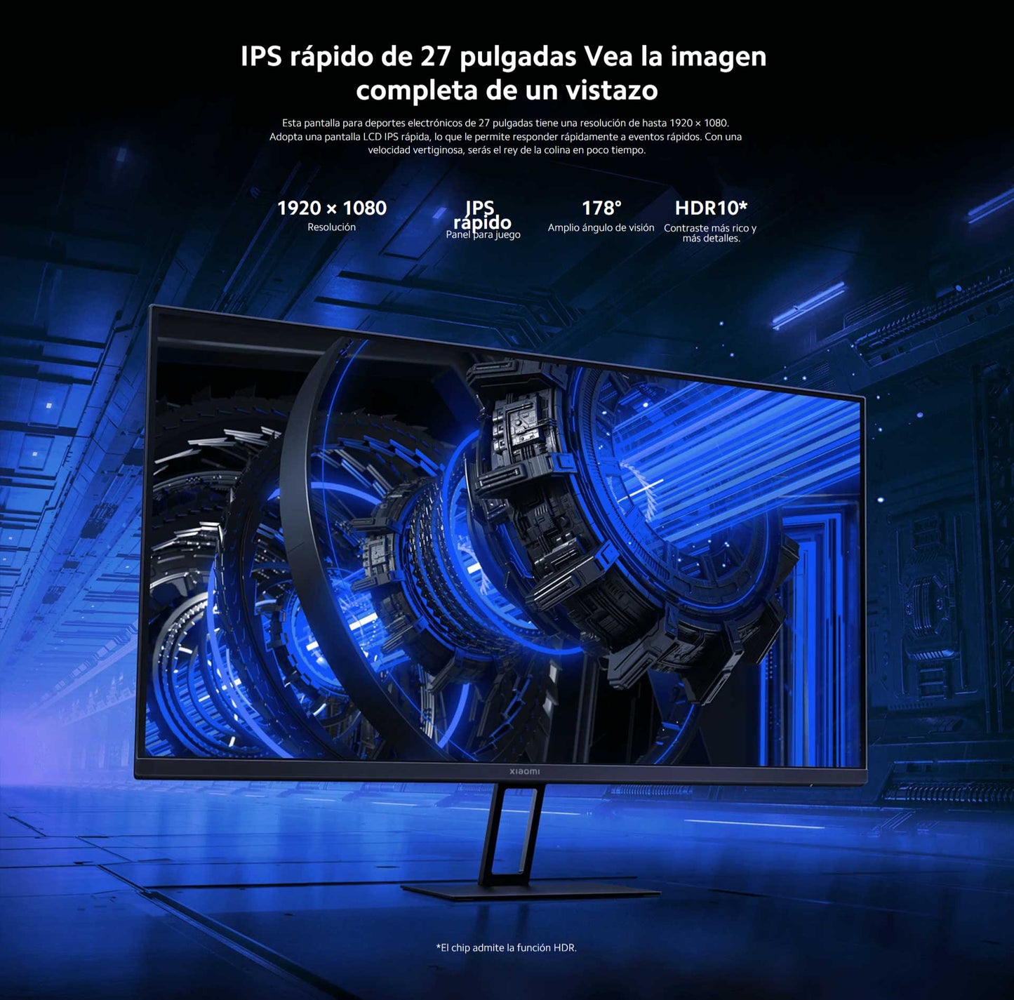 Monitor para juegos Xiaomi G27i - 27"