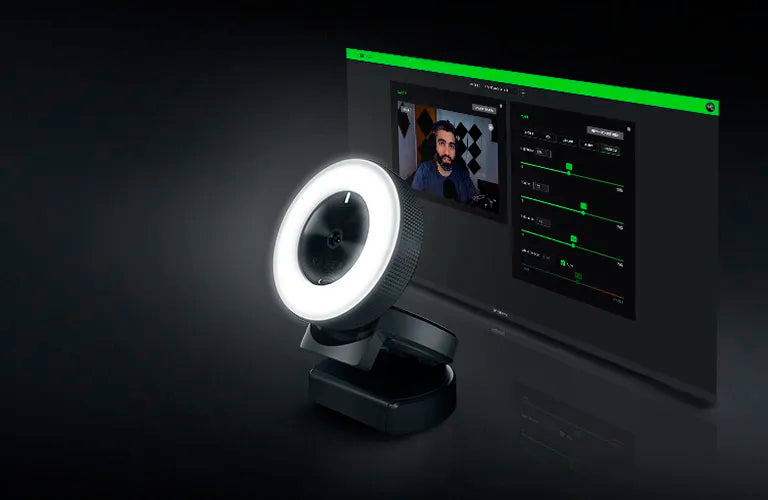 WEB CAMERA RAZER KIYO - RZ19-02320100-R3U1 - 1080P a 30 FPS | 720P a 60 FPS