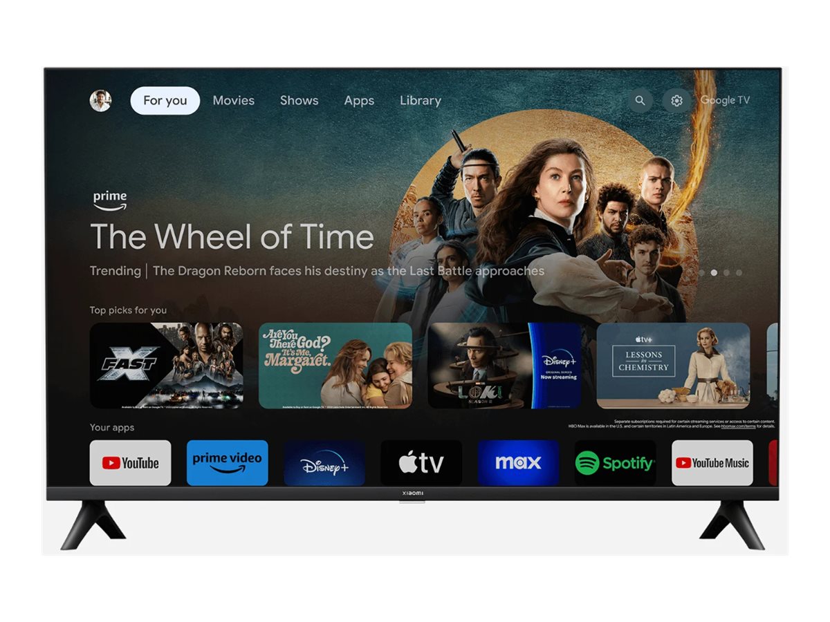 TV Xiaomi A 32'' 2025 HD/GoogleTV/Wifi/BT360