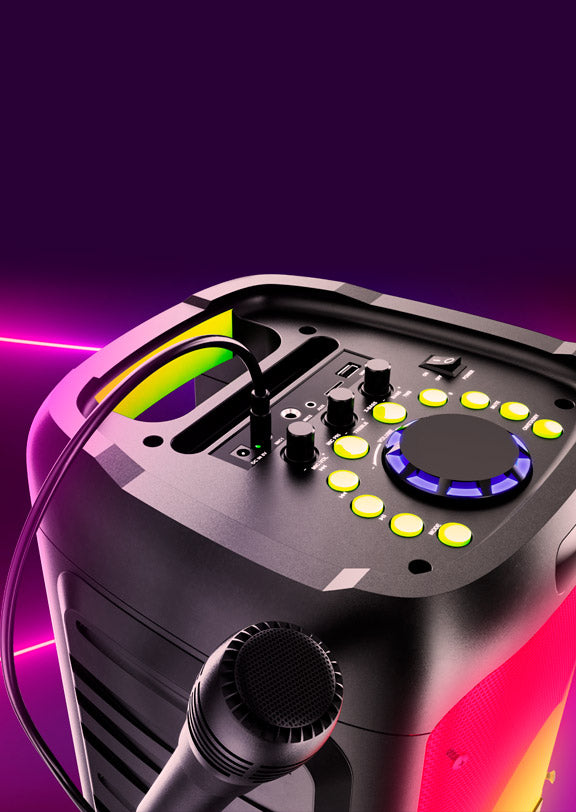 PARLANTE KLIP XTREME BOOM FIRE X KLS-652 - 1500W
